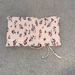 Strapless bathing suit top